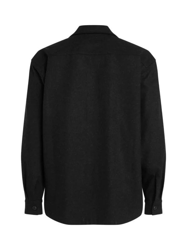 Jeans Wool Blend Overshirt, Ck Black