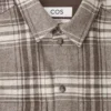 Checked Wool-Flannel Overshirt